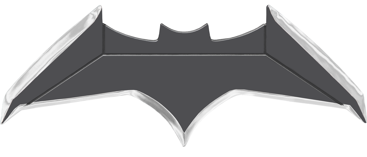 batman batarang Arkham noir chauve souris dc bande dessinée Superman Gotham joker 3D print model - Mito3D