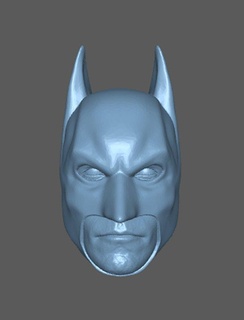 batman begins christian bale dc comics 3d print model - Mito3D