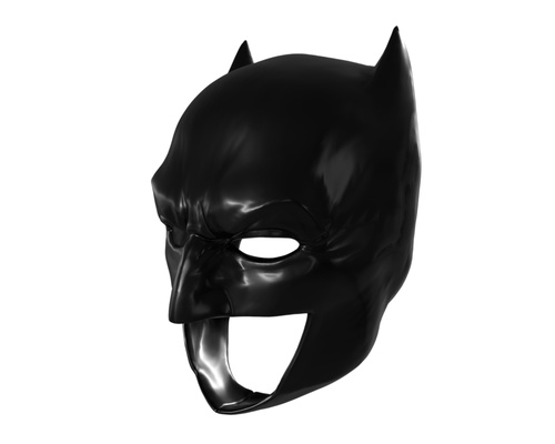 batman ben affleck dceu cowl & belt fashion dcu snyderverse mcu snyder bvs hollywood movie celeb mask utility 3d print model - Mito3D