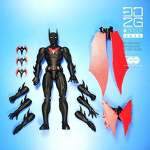 batman beyond complete game figure action joints articulation 3d print model - Mito3D