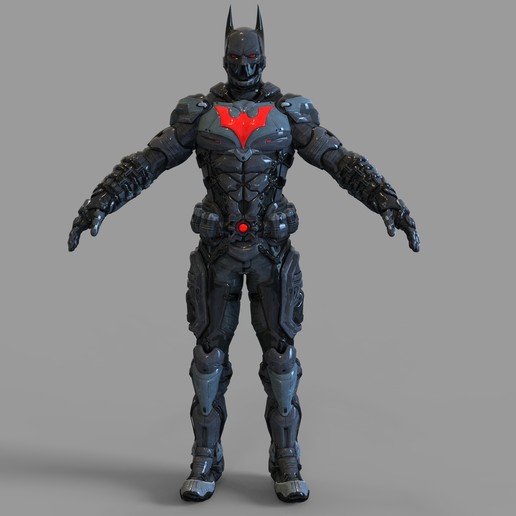 batman beyond tragbar voller Rüstung verschiedene darüber hinaus held superman robin Ritter dunkel Wunder Teil arkham dc joker bat Kap Superheld super comic 3D print model - Mito3D