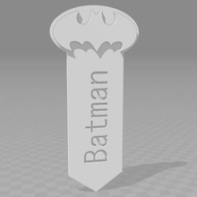 batman bookmark gadget 3d print model - Mito3D