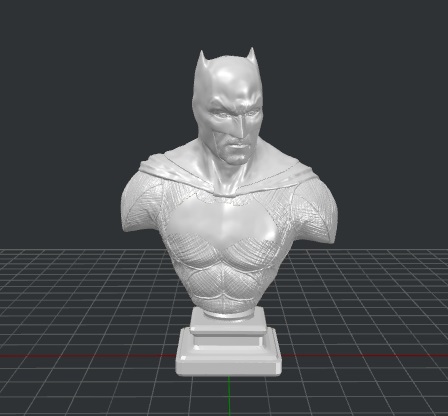 batman buste dc 3D print model - Mito3D