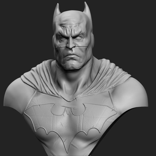 batman büst oyun Bedava dc joker Süpermen 3D print model - Mito3D