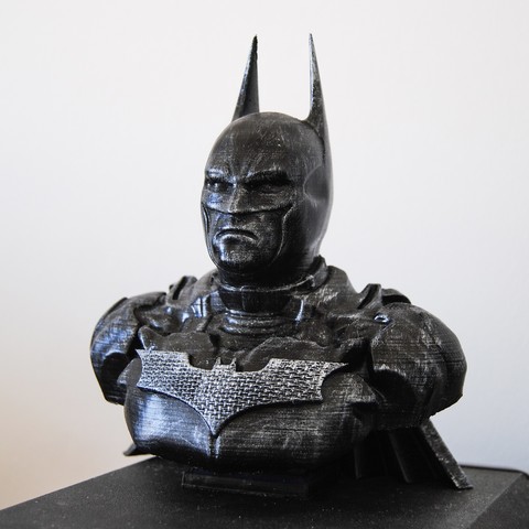 batman bust game dc comic cosplay battle knight fight joker bane marvel thanos avengers infinity war venom suit dark iron black panther captain america tony stark bruce banner heath ledger 3D print model - Mito3D