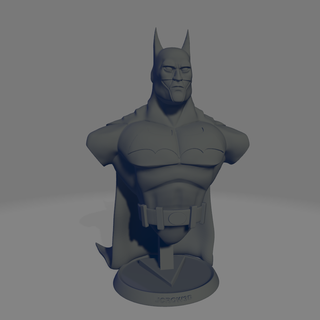batman bust Game toy dc marvel figure superman hulk thor deadpool 3d print model - Mito3D