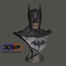 batman bust statue 3d scan art scanner comic comics dc replica sculpture scans replicas 3d print model - Mito3D