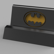 batman cell phone holder cellphon comic cute beautiful 3d print model - Mito3D