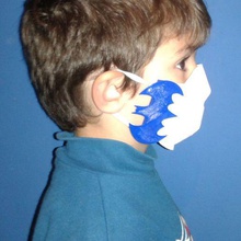 batman jugulaire clip divers de masque pour le visage covid coronavirus chirurgical tapaboca la protection l' covid19 chauve-souris dc bande dessinée 3d print model - Mito3D