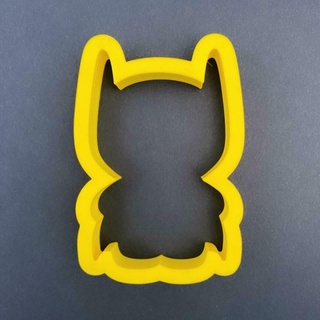 batman cookie cutter cookies baking bakery kitchen fondant 3d print model - Mito3D