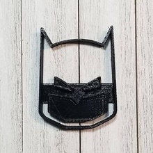 Batman biscotto taglierina Bruce Wayne dc maschera mlp cottura cucinando pla utensili 3 d stampa fondente 3d print model - Mito3D