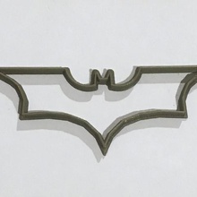 batman cookie cutter home 3d print model - Mito3D