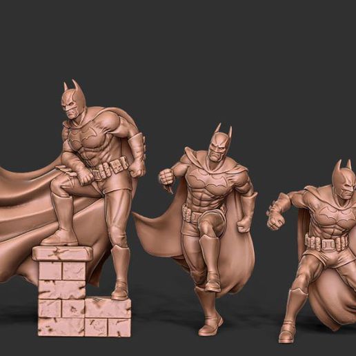 batman dark knight 3D print model - Mito3D