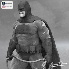 batman dark knight return art frank miller dc comics traditional 3d characters statue joker hero gotham city stl print printing figure digital zbrush 3d print model - Mito3D