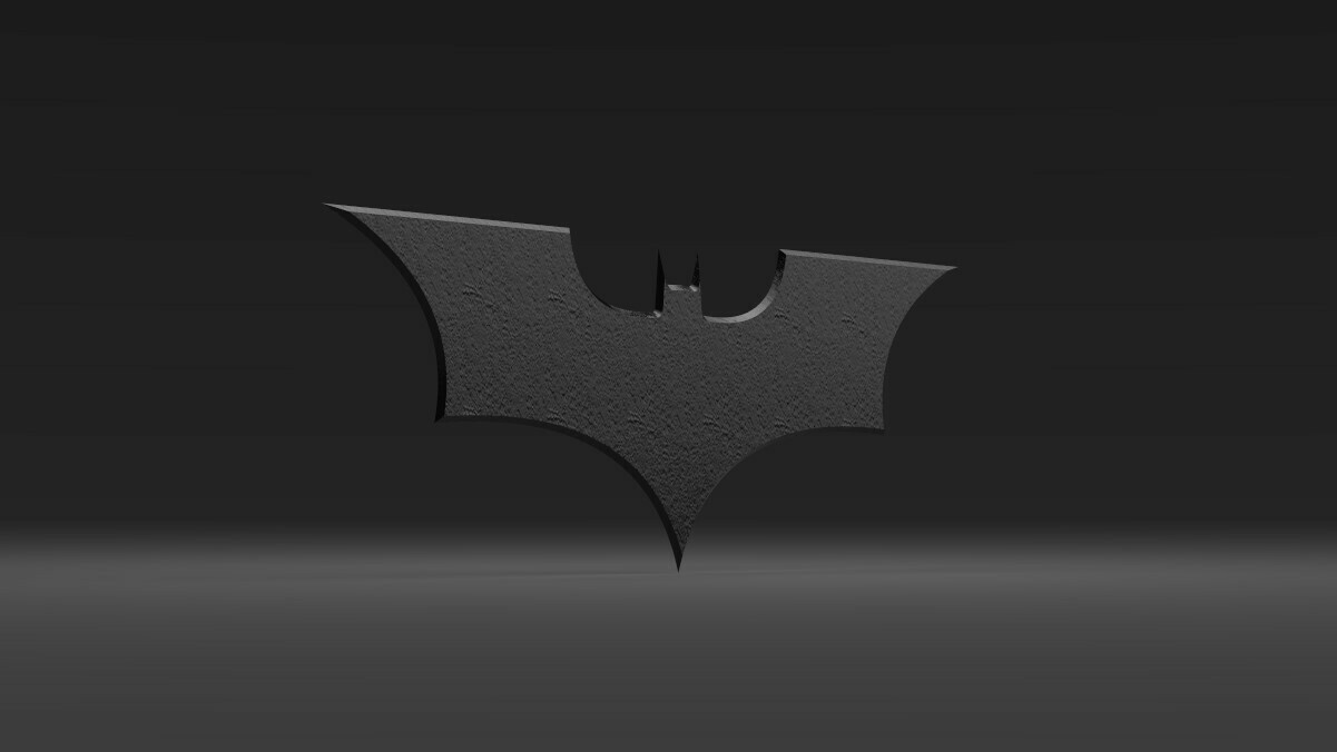 batman dardos 3D print model - Mito3D