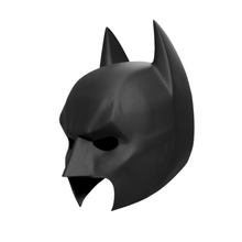 batman dc mask - dark knight 3d print model - Mito3D
