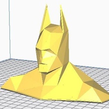 batman diamond shape 3d print model - Mito3D