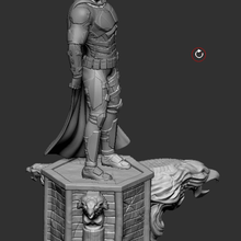 batman figure 3d art super héros modèle sombre Chevalier dc ligue championnat Justice xmas5 3d print model - Mito3D
