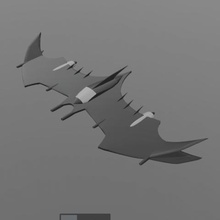 batman sinek oyun çizgi roman oyuncak sanat oyuncaklar araç toplama gotham uçak süper kahraman psl toplayıcı 3d print model - Mito3D