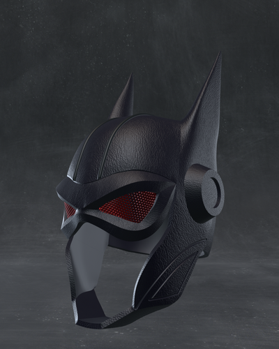 batman gods monsters cowl helmet game justice league superman 3d print model - Mito3D