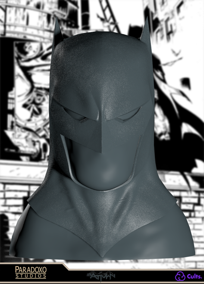 batman greg capullu cowl 3d model art gotham gothamcity gregcapullo brucewayne dccomics 3d print model - Mito3D