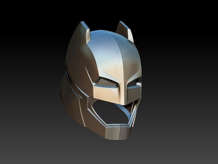 batman helmet 3d print Art dc 3d print model - Mito3D