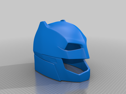 batman helmet wearable batman batman vs superman cosplay helmet superman costume  3d print model - Mito3D