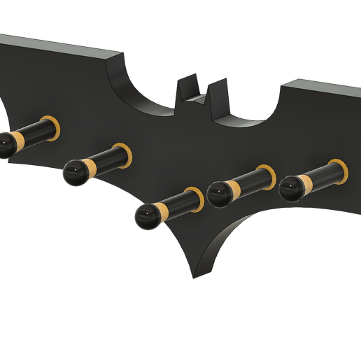 Batman Schlüssel Halter Unterstützung Dekoration Haus Gaming Zimmer aufrichtig Gadget Werkzeuge 3D print model - Mito3D