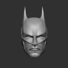 Batman portachiavi gadget chiave squillare testa dc comico supereroe furfante 3d print model - Mito3D