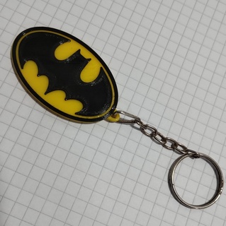Batman portachiavi regalo 3d print model - Mito3D
