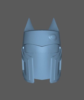 batman knightfall helmet dc comics batman knightfall helmet dc comics  3d print model - Mito3D