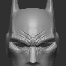 batman caida caballeros versión detallado juego caballero búho Corte búhos Arkham cosplay máscara dc historietas superhombre millón 3d print model - Mito3D
