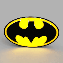 Batman LED Licht Lampe 3d print model - Mito3D