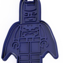 batman lego cookie cutter home layman superheroes fondant cookies cutting crackers patisserie 3d print model - Mito3D