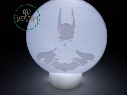 batman ışık tealight dc çizgi roman cor 3d print model - Mito3D