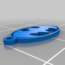 logo di batman art segni loghi 3d print model - Mito3D