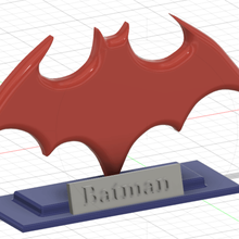 batman logo gadget 3d print model - Mito3D
