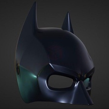batman mask gothic guason joker bat man toy face 3d print model - Mito3D