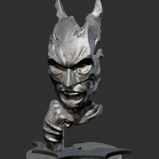 batman moderno escultura 3D print model - Mito3D