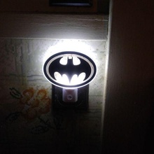 batman nightlight cover 3d print model - Mito3D