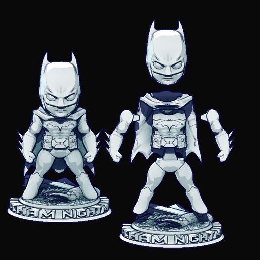batman cauchemar orme rue Freddy Krueger 3D print model - Mito3D