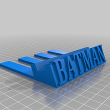 batman phone holder piece supports gadget stand mobile 3d print model - Mito3D