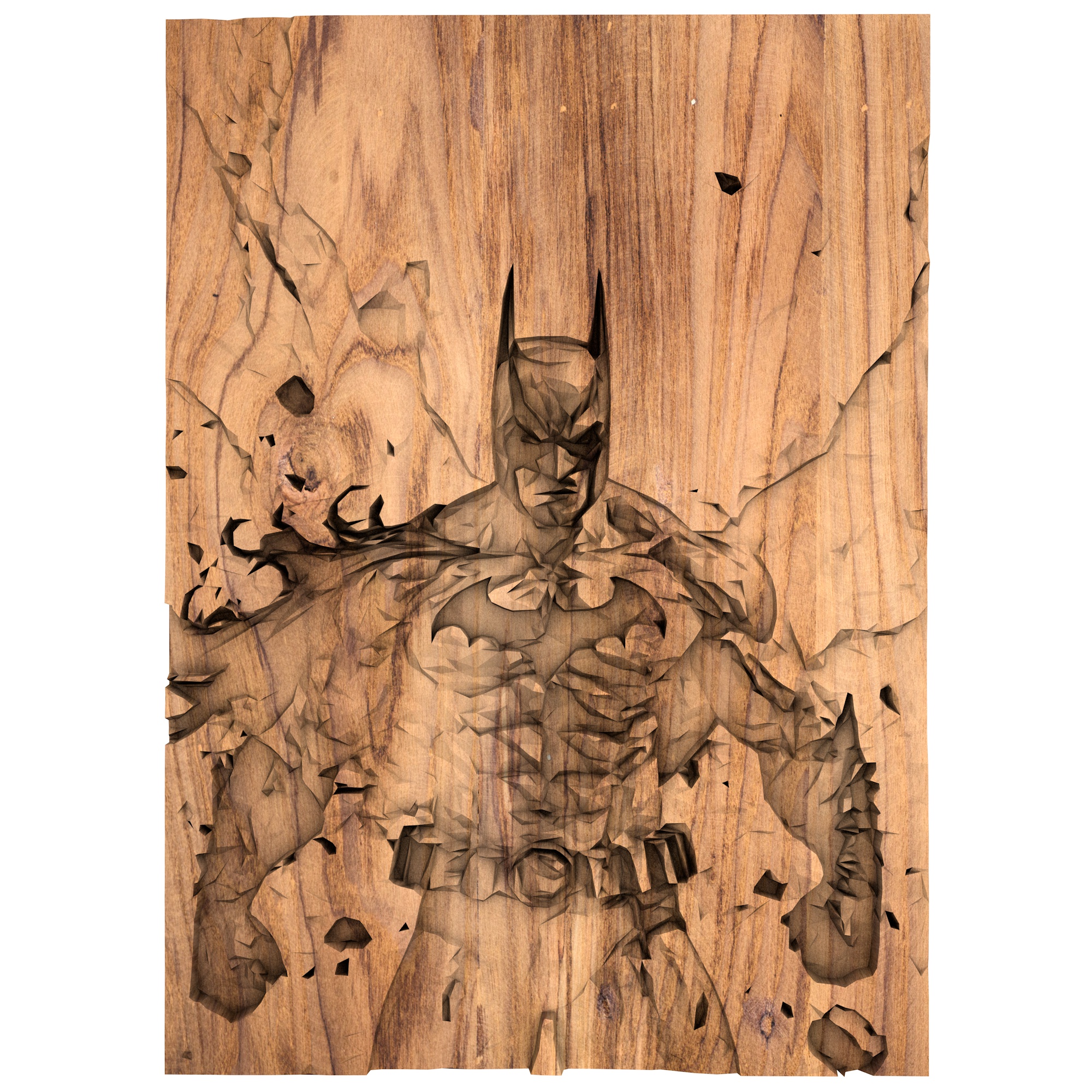 batman poli casa decoração parede arte dc super heroi histórias quadrinhos gotham robin cavaleiro sombrio charada cruzado cidade engraçado palhaço robert pattinson paulo dano preto capa 3D print model - Mito3D