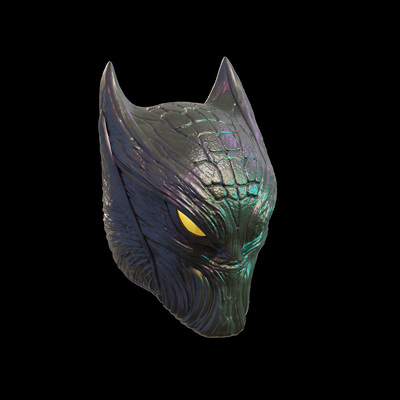 batman predatore moda 3d print model - Mito3D