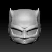 batman processo arte 3d print model - Mito3D