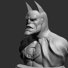 batman verdadeira face do capitalismo busto batmetal a arte pessoas wayne super-heróis super-herói pronto impressão universo marvel comics fdm dlp dc quadrinhos bruce-wayne 3dmodel bruce 3d print model - Mito3D