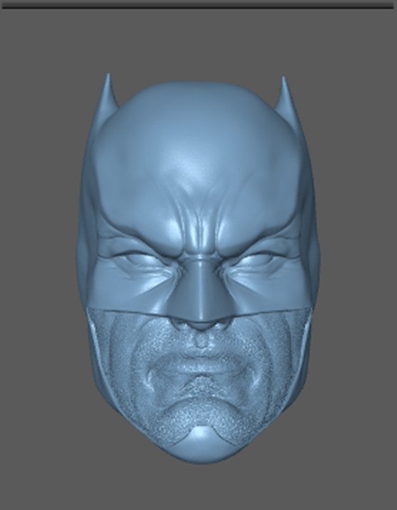 Batman rinascita dc i fumetti 3D print model - Mito3D