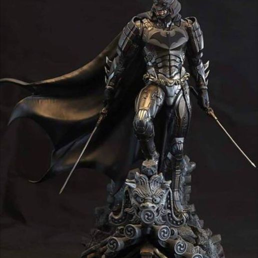 batman samurai 3D print model - Mito3D