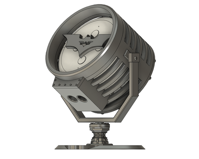 Batman segnale proiettore eco punto 3 titolare supporto Google mini 3d print model - Mito3D
