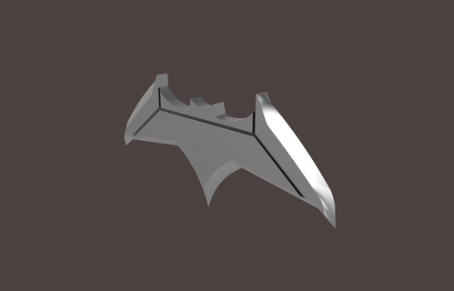 batman Super homen batarang dc histórias quadrinhos bruce Wayne ben aflição 3d print model - Mito3D